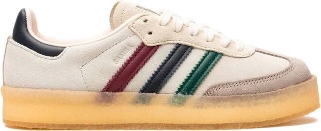 Adidas x Kith x Clarks Samba "Kithmas Multi-Color Stripes" sneakers Neutrals