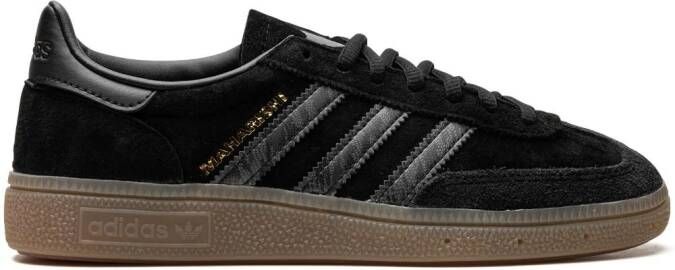 Adidas x Maharishi panelled suede sneakers Black