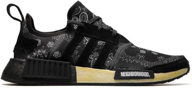 Adidas x Neighborhood NMD R1 "Paisley" sneakers Black