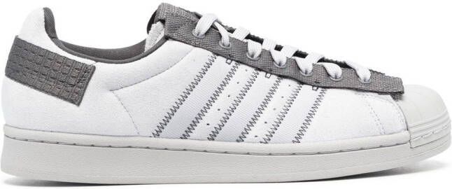 Adidas x Parley Superstar lace-up sneakers Grey