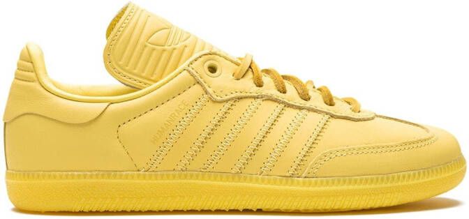 Adidas x Pharrell Hu race Samba sneakers Yellow