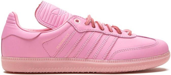 Adidas (x Pharrell Samba Hu race "Pink" sneakers