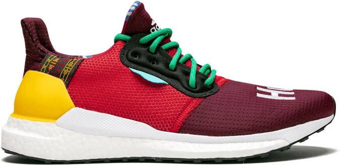 Adidas x Pharrell Williams Solar Hu Glide "Friends and Family" sneakers Red