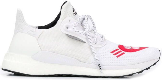 Adidas x Pharrell Hu NMD Hu Made "White Red" sneakers - Picture 8