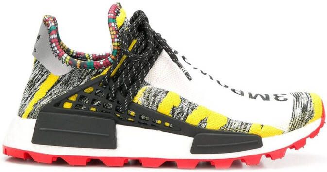 Adidas x Pharrell Williams Solarhu V2 tennis sneakers Yellow - Picture 1