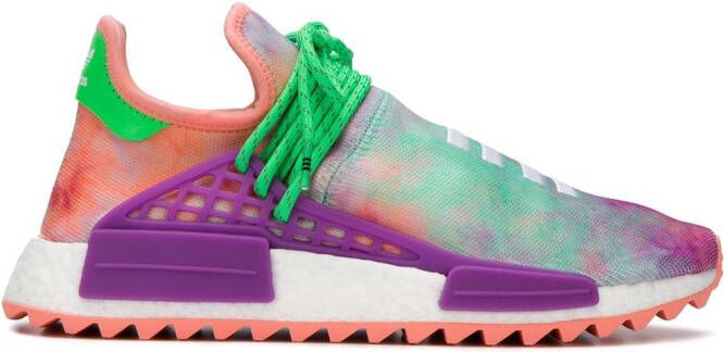 Adidas x Pharrell NMD Hu Trail ''Powder Dye'' sneakers Purple