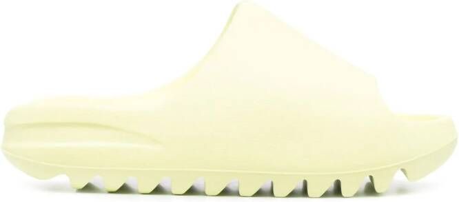 Adidas Yeezy "Glow Green" slides