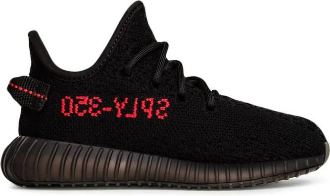 Adidas Yeezy Kids Boost 350 V2 "Black Red" sneakers