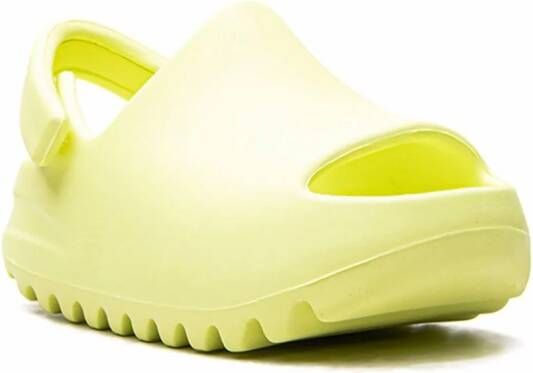 Adidas Yeezy Kids Yeezy "Glow Green" clogs Yellow