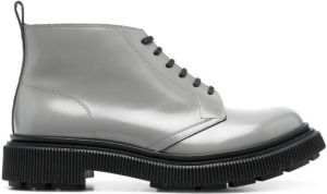 Adieu Paris Type 121 leather ankle boots Grey