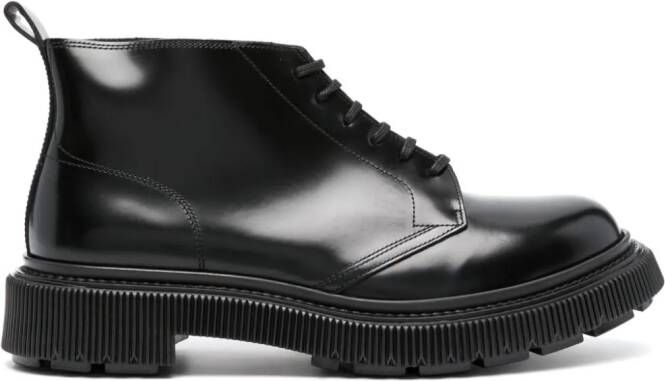 Adieu Paris Type 121 leather boots Black