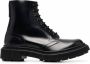 Adieu Paris Type 165 leather ankle boots Black - Thumbnail 1
