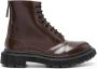 Adieu Paris Type 165 leather boots Brown - Thumbnail 1