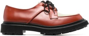 Adieu Paris Type 175 two-tone loafers Red