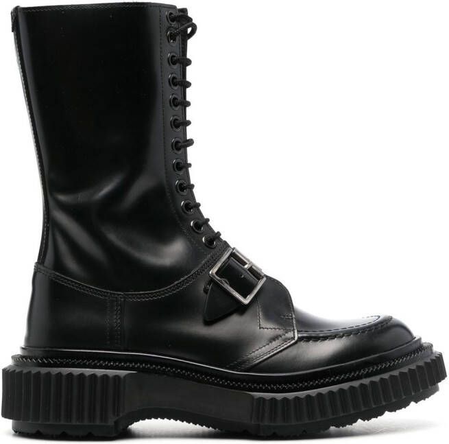 Adieu Paris Type 195 lace-up boots Black