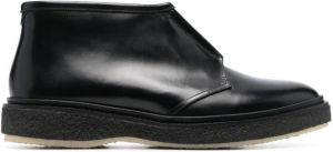 Adieu Paris Type 30 leather boots Black