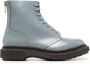 Adieu Paris x Undercover Type 196 50mm leather ankle boots Blue - Thumbnail 1