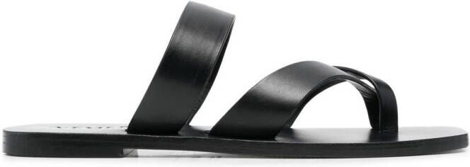 A.EMERY Carter criss-cross strap sandals Black