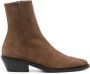 A.EMERY Hudson 45mm suede boots Brown - Thumbnail 1