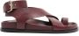 A.EMERY Jalen leather sandals Red - Thumbnail 1