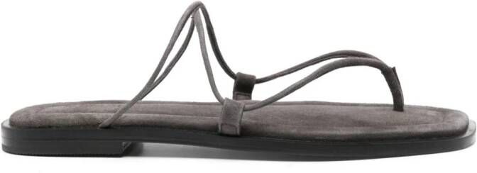 A.EMERY Nodi suede sandals Grey