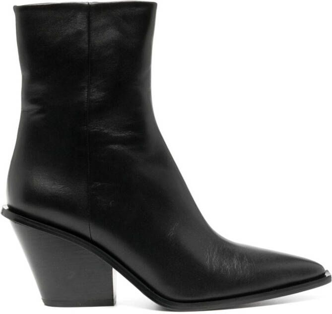 A.EMERY The Odin 90mm leather boots Black