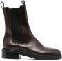 Aeyde 40mm leather boots Brown - Thumbnail 1