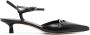 Aeyde 50mm leather pumps Black - Thumbnail 1