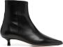 Aeyde 50mm pointed-toe ankle boots Black - Thumbnail 1