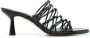 Aeyde 70mm leather sandals Black - Thumbnail 1