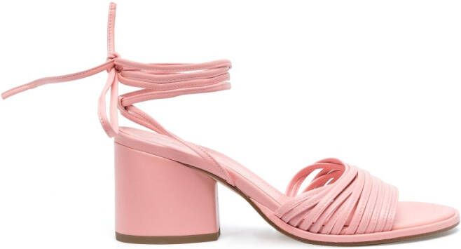 Aeyde 75mm open-toe sandals Pink