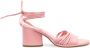 Aeyde 75mm open-toe sandals Pink - Thumbnail 1
