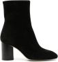Aeyde Alena 80mm suede boots Black - Thumbnail 1