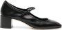 Aeyde Aline 45mm leather pumps Black - Thumbnail 1