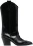 Aeyde Ariel 65mm leather boots Black - Thumbnail 1