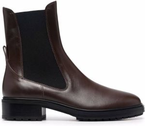 Aeyde Chris leather Chelsea boots Brown