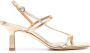 Aeyde Elise 65mm leather sandals Gold - Thumbnail 1