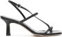 Aeyde Elise 75mm leather sandals Black - Thumbnail 1