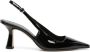 Aeyde Fernanda 75mm slingback pumps Black - Thumbnail 1