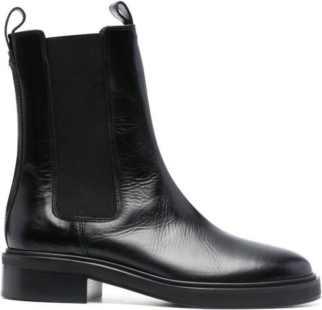 Aeyde Jack leather ankle boots Black