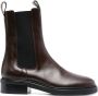 Aeyde Jack leather ankle boots Brown - Thumbnail 1