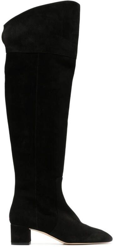 Aeyde Letizia over-the-knee boots Black