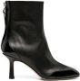 Aeyde Lily 75mm panelled boots Black - Thumbnail 1