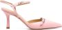 Aeyde Marianna 80mm pointed-toe pumps Pink - Thumbnail 1