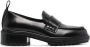 Aeyde penny-slot leather loafers Black - Thumbnail 1