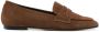 Aeyde penny-slot suede loafers Brown - Thumbnail 1