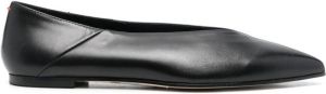 Aeyde point-toe ballerina shoes Black