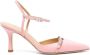 Aeyde pointed-toe buckle-detail pumps Pink - Thumbnail 1