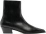 Aeyde Ruby leather ankle boots Black - Thumbnail 1