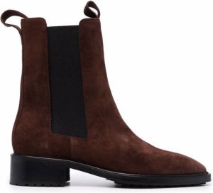 Aeyde Simone 40mm Chelsea boots Brown